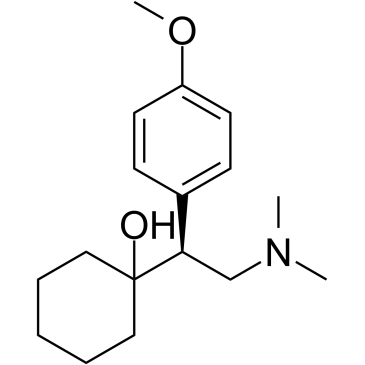 (S)-Venlafaxine 化学構造