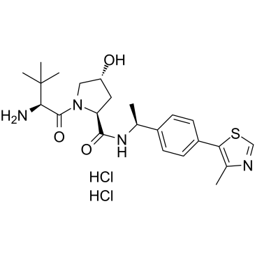 (S,R,S)-AHPC-Me dihydrochloride التركيب الكيميائي