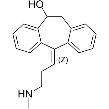 (Z)-10-Hydroxynortriptyline  Chemical Structure