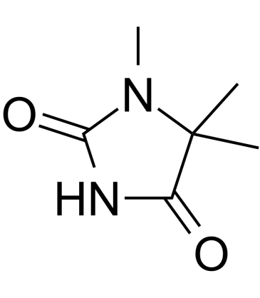 1,5,5-Trimethylhydantoin 化学構造