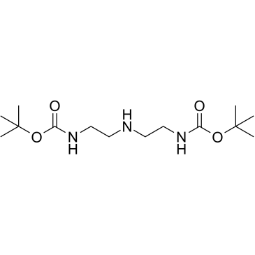 1,7-Bis-Boc-1,4,7-triazaheptane التركيب الكيميائي