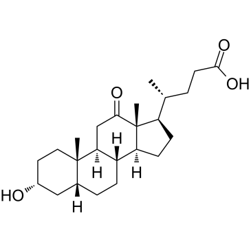 12-Ketodeoxycholic acid التركيب الكيميائي