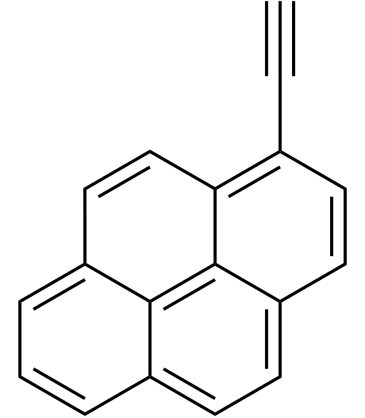 1-Ethynylpyrene Chemische Struktur