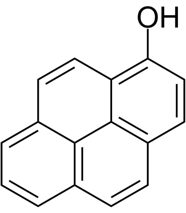 1-Hydroxypyrene 化学構造