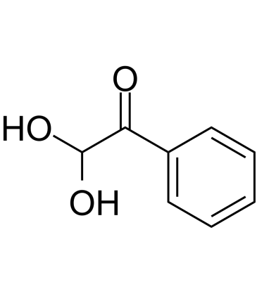 2,2-Dihydroxy-1-phenylethan-1-one التركيب الكيميائي