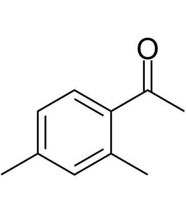 2',4'-Dimethylacetophenone التركيب الكيميائي