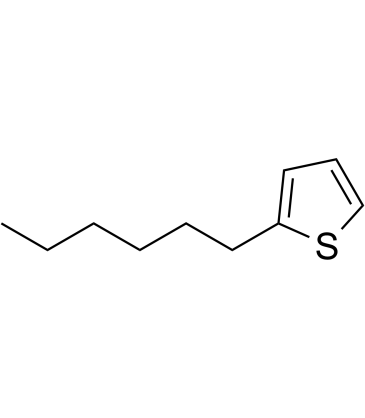 2-Hexylthiophene Chemische Struktur