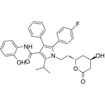 2-Hydroxy atorvastatin lactone Chemische Struktur
