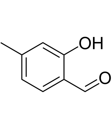 2-Hydroxy-4-methylbenzaldehyde Chemische Struktur