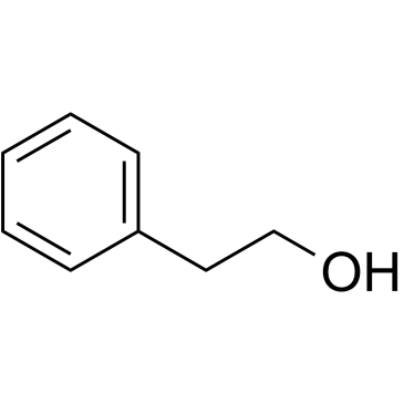 2-Phenylethanol Chemische Struktur