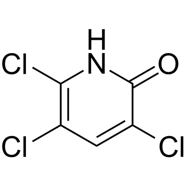 3,5,6-Trichloro-2-pyridinol 化学構造