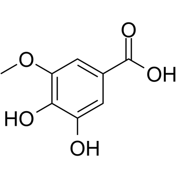 3-O-Methylgallic acid  Chemical Structure