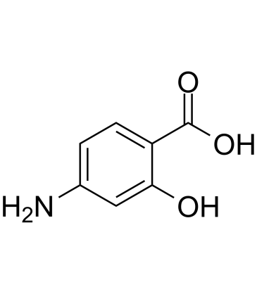 4-Aminosalicylic acid  Chemical Structure