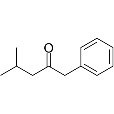 4-Methyl-1-phenyl-2-pentanone  Chemical Structure