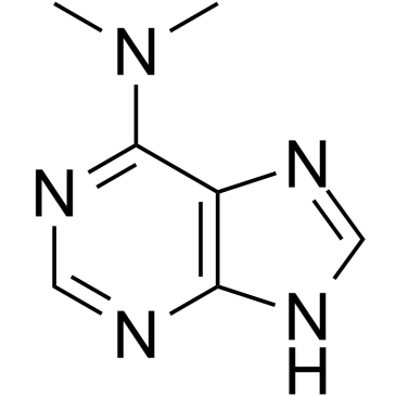6-(Dimethylamino)purine  Chemical Structure