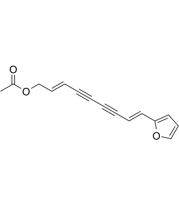 Acetylatractylodinol 化学構造