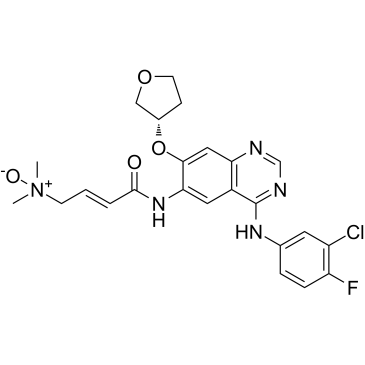 Afatinib N-Oxide Chemical Structure