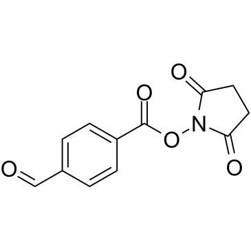 Ald-Ph-NHS ester Chemische Struktur