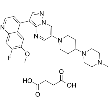 ALK2-IN-4 succinate التركيب الكيميائي