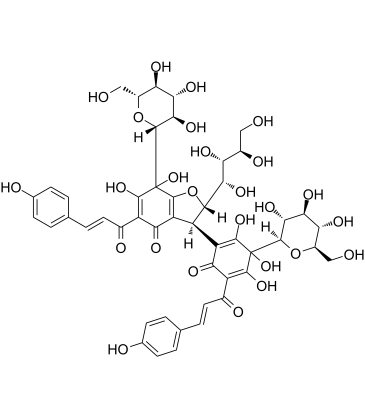 Anhydrosafflor yellow B  Chemical Structure
