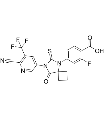 Apalutamide-COOH التركيب الكيميائي