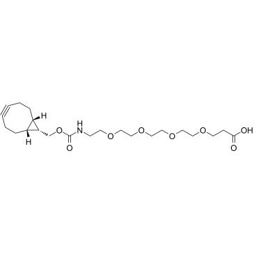 BCN-PEG4-acid Chemische Struktur