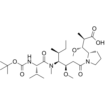 Boc-Val-Dil-Dap-OH Chemical Structure