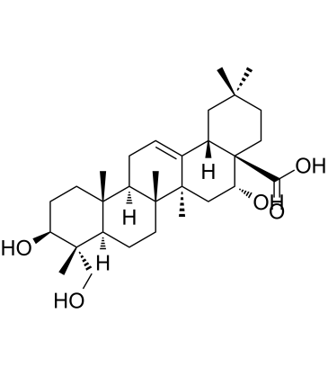 Caulophyllogenin  Chemical Structure