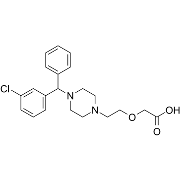 Cetirizine 3-chloro impurity Chemical Structure