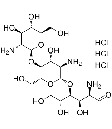 Chitotriose trihydrochloride Chemische Struktur