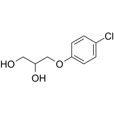 Chlorphenesin 化学構造
