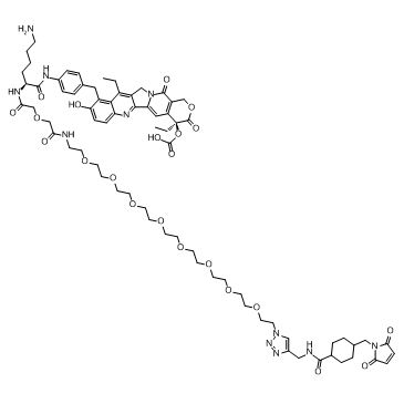 CL2A-SN-38 Chemische Struktur