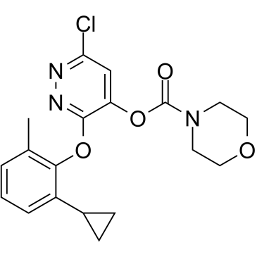 Cyclopyrimorate Chemische Struktur