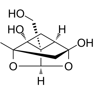 Debenzoylpaeoniflorgenin Chemische Struktur