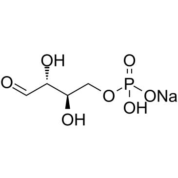 D-Erythrose 4-phosphate sodium Chemische Struktur