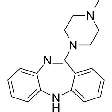 Deschloroclozapine التركيب الكيميائي