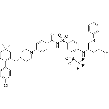 Desmorpholinyl Navitoclax-NH-Me التركيب الكيميائي