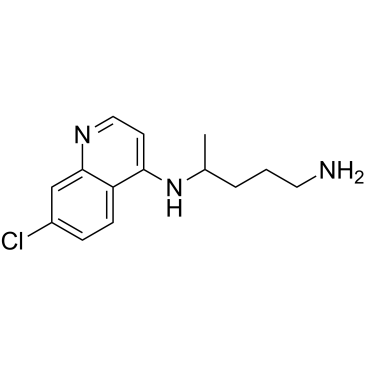 Didesethyl chloroquine Chemical Structure
