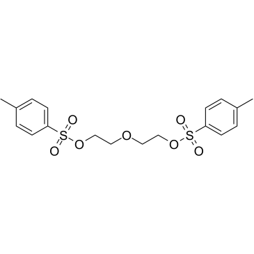 Diethylene glycol bis(p-toluenesulfonate) 化学構造