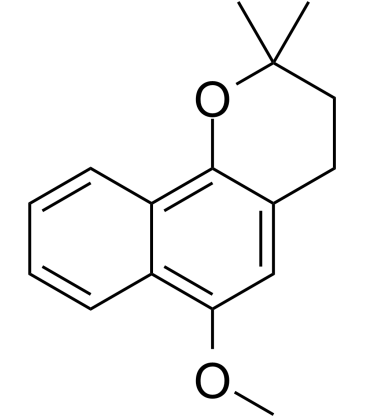 Dihydrolapachenole 化学構造