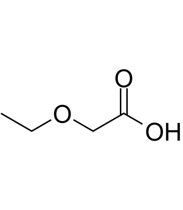 Ethoxyacetic acid Chemische Struktur