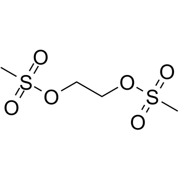 Ethylene dimethanesulfonate  Chemical Structure
