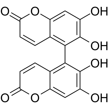 Euphorbetin Chemische Struktur