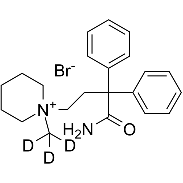 Fenpiverinium D3 bromide 化学構造