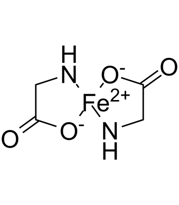 Ferrous bisglycinate  Chemical Structure