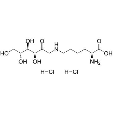 Fructosyl-lysine dihydrochloride Chemische Struktur