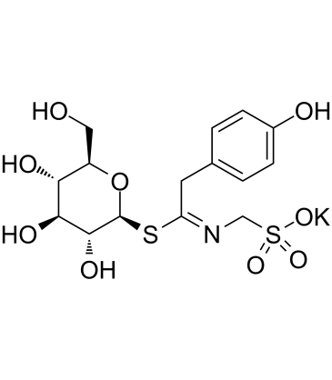 Glucosinalbate potassium Chemical Structure