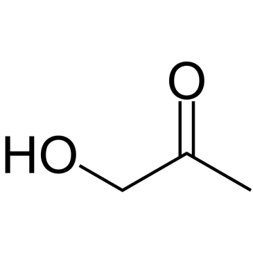 Hydroxyacetone Chemische Struktur