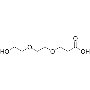 Hydroxy-PEG2-acid Chemische Struktur