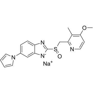 Ilaprazole sodium  Chemical Structure